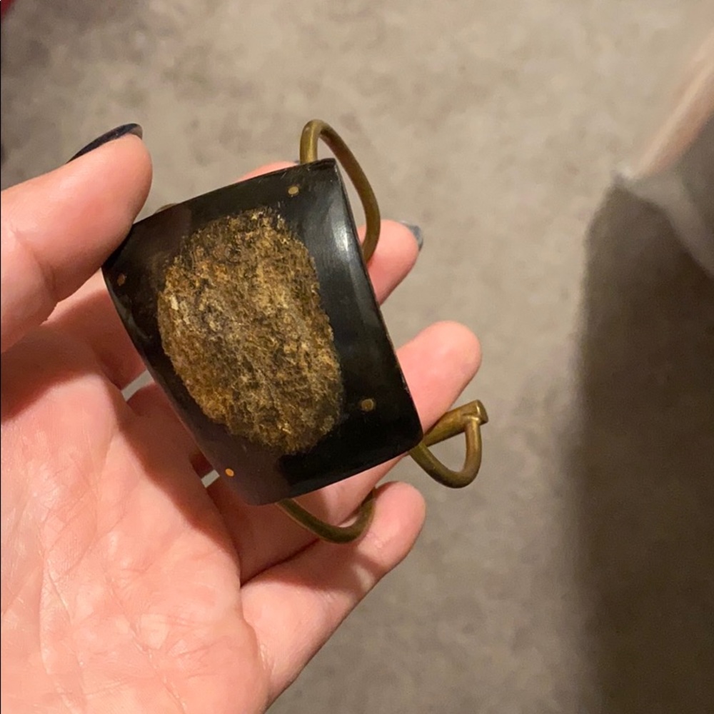 Black and Gold Bracelet